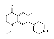 1-ethyl-6-fluoro-7-piperazin-1-yl-2,3-dihydroquinolin-4-one Structure