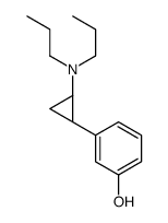 Phenol, 3-(2-(dipropylamino)cyclopropyl)-, (1S-trans)- structure