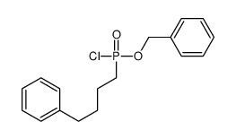 4-[chloro(phenylmethoxy)phosphoryl]butylbenzene结构式