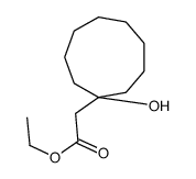 ethyl 2-(1-hydroxycyclononyl)acetate Structure