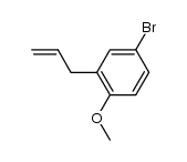 2-allyl-4-bromoanisole Structure