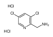 (3,5-dichloropyridin-2-yl)methanamine,dihydrochloride Structure