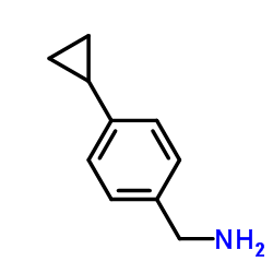 (4-环丙基苯基)甲酰胺结构式