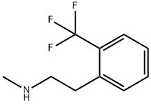 N-甲基-2-(2-(三氟甲基)苯基)乙烷-1-胺结构式