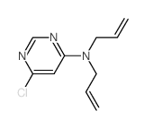 N,N-Diallyl-6-chloro-4-pyrimidinamine Structure