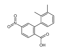 2-(2,3-dimethylphenyl)-4-nitrobenzoic acid Structure
