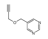 Pyrimidine, 5-[(2-propynyloxy)methyl]- (9CI) Structure