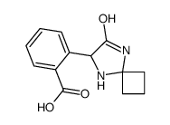 2-(7-Oxo-5,8-diazaspiro[3.4]oct-6-yl)benzoic acid结构式