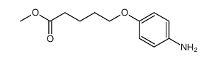 5-(4-amino-phenoxy)-valeric acid methyl ester Structure