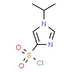 1-(Propan-2-yl)-1H-imidazole-4-sulfonyl chloride结构式