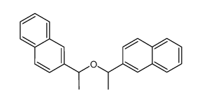 bis(α-methyl-2-naphthalene)methyl ether Structure