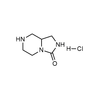 Octahydroimidazolidino[1,5-a]piperazin-3-onehydrochloride Structure