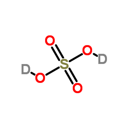 (2H2)Sulfuric acid Structure