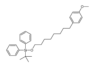 tert-butyl-[8-(4-methoxyphenyl)octoxy]-diphenylsilane结构式