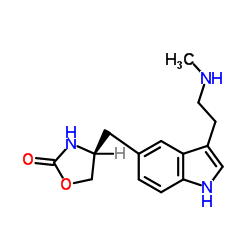 N-Desmethyl Zolmitriptan Structure