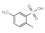 2-碘-5-甲基苯磺酸结构式