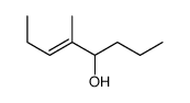 5-methyloct-5-en-4-ol结构式