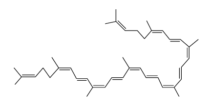 ψ,ψ-carotene, 5,6,9,10,13,14,14',13',10',9',6',5'-hexa-cis-lycopene Structure