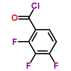 2,3,4-Trifluorobenzoyl chloride structure
