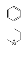 dimethyl(3-phenylpropyl)silane结构式