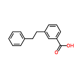 3-苯乙基苯甲酸结构式