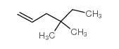 4,4-二甲基-1-己烯结构式