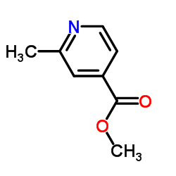 2-甲基-4-吡啶羧酸甲酯结构式
