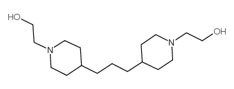 1,3-双-[1-(2-羟乙基)-4-哌啶基]丙烷结构式