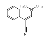 3-(Dimethylamino)-2-phenylacrylonitrile Structure
