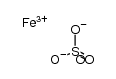 monoiron(III) monosulfate结构式