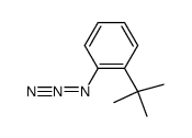 1-azido-2-tert-butylbenzene Structure