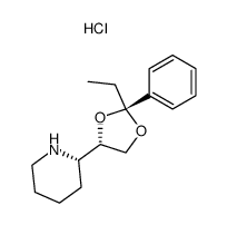 Etoxadrol hydrochloride结构式