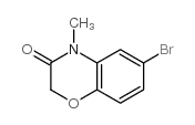 6-BROMO-4-METHYL-2H-BENZO[B][1,4]OXAZIN-3(4H)-ONE Structure