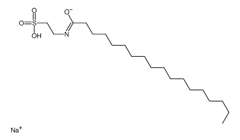N-Stearoyltaurine sodium salt结构式