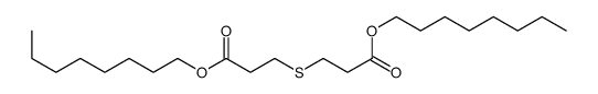 3,3'-Thiobis(propionic acid octyl) ester Structure