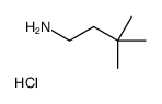 3,3-二甲基丁烷-1-胺盐酸结构式