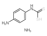 [(4-aminophenyl)amino]methanedithioic acid Structure