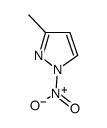 3-methyl-1-nitro-1h-pyrazole结构式