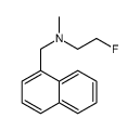 2-fluoro-N-methyl-N-(naphthalen-1-ylmethyl)ethanamine Structure