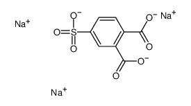 4-磺酰水杨酸 三钠盐结构式