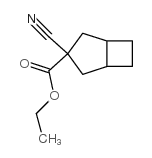 Bicyclo[3.2.0]heptane-3-carboxylic acid, 3-cyano-, ethyl ester (9CI)结构式