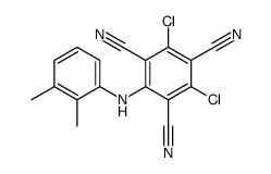 4,6-Dichloro-2-(2,3-dimethylanilino)benzene-1,3,5-tricarbonitrile picture