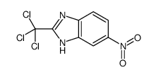 6-nitro-2-(trichloromethyl)-1H-benzimidazole Structure