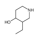4-羟基-3-乙基哌啶结构式