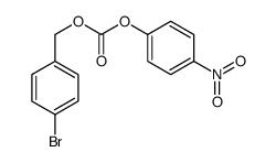 (4-bromophenyl)methyl (4-nitrophenyl) carbonate结构式