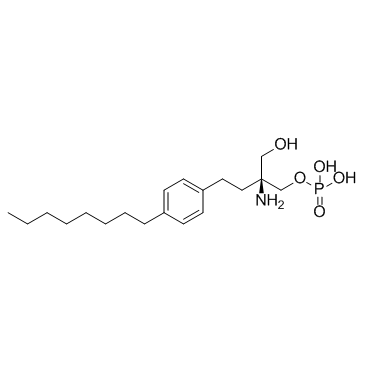 FTY720(S)-磷酸盐结构式