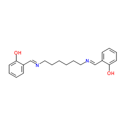 N,N'-Disalicylidene-1,6-hexanediamine Structure