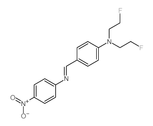 Aniline, N-bis(2-fluoroethyl)-N,4-methylidynedi-4-nitro- Structure