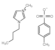1-丁基-2,3-二甲基咪唑对甲基苯磺酸盐结构式