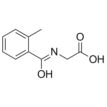 2-甲基马尿酸结构式